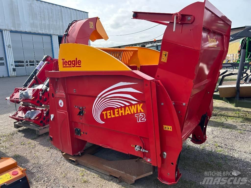 TEAGLE Telehawk T2 Ryšulių smulkinimo, pjaustymo ir išvyniojimo įrenginiai