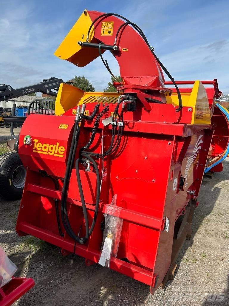 TEAGLE Telehawk T2 Ryšulių smulkinimo, pjaustymo ir išvyniojimo įrenginiai
