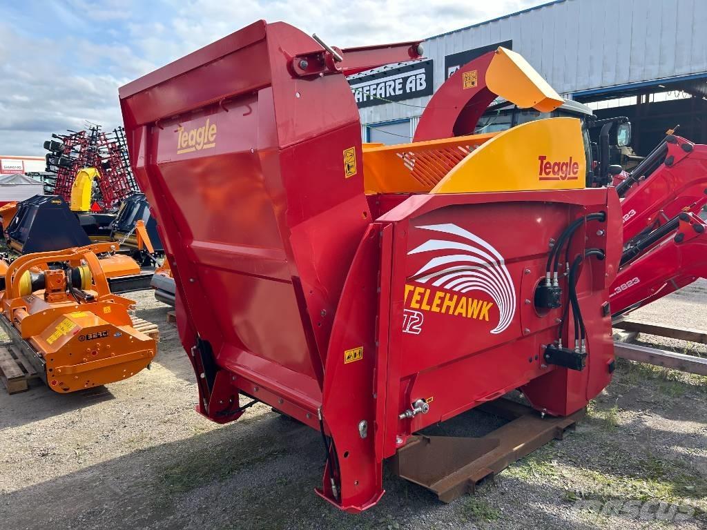 TEAGLE Telehawk T2 Ryšulių smulkinimo, pjaustymo ir išvyniojimo įrenginiai