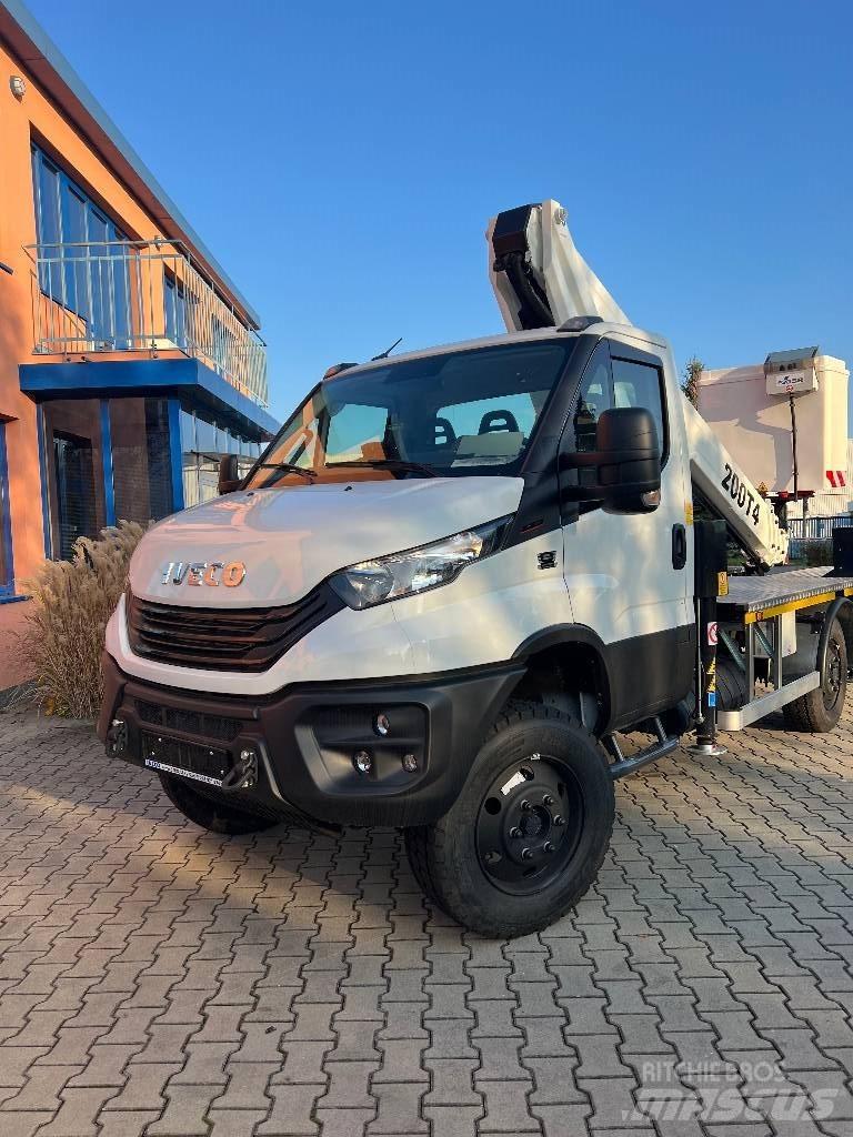 GSR B200T4 Ant vilkikų montuojamos kėlimo platformos
