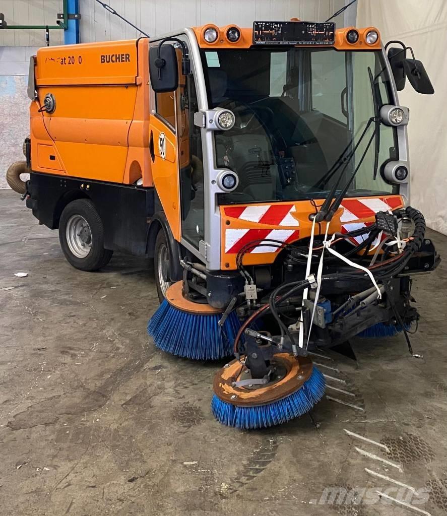 Bucher CityCat 2020 Šlavimo technika
