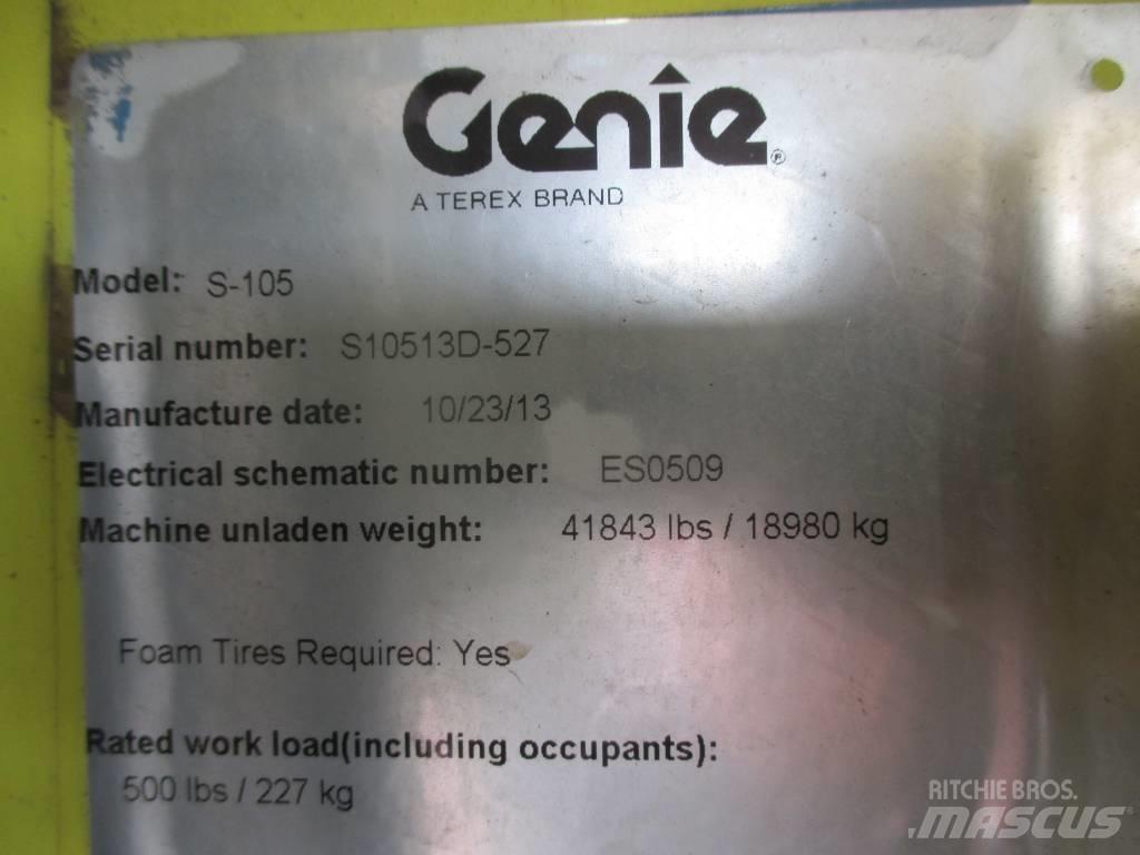 Genie S 105 Teleskopiniai keltuvai