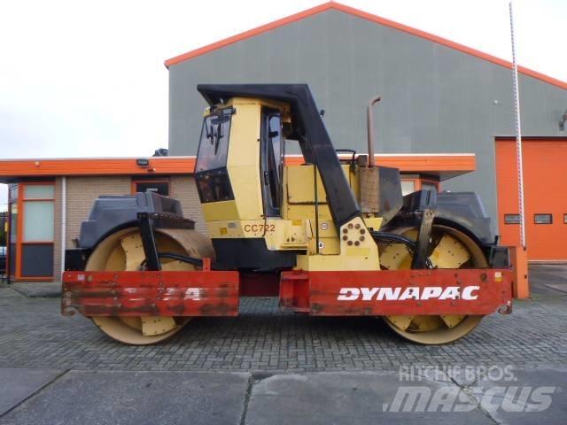 Dynapac CC722 Porinių būgnų volai