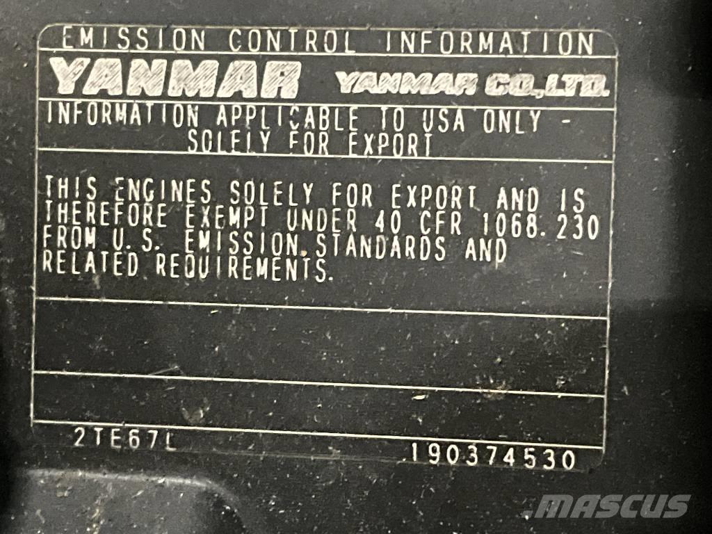 Yanmar SV 08-1 A Mini ekskavatoriai < 7 t