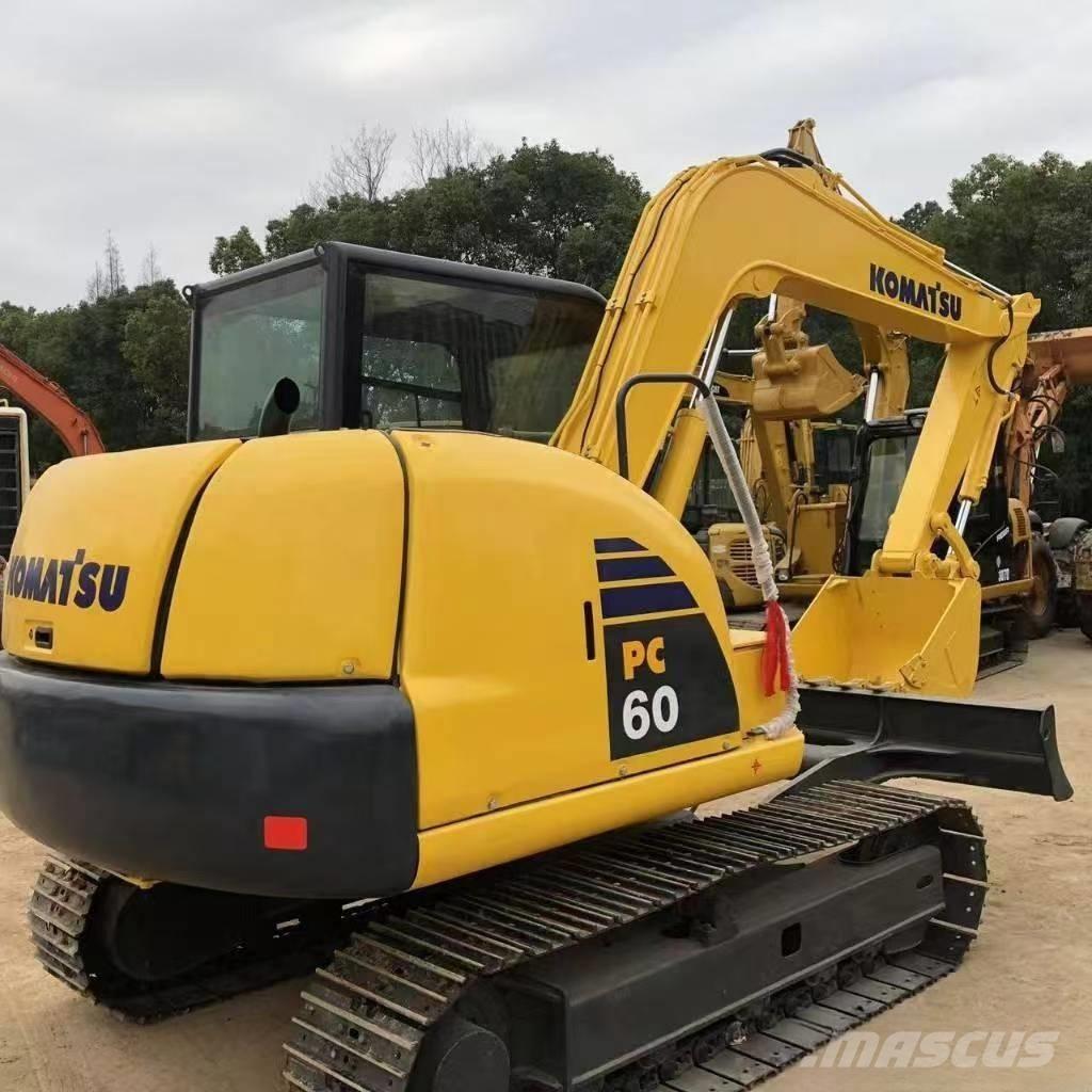 Komatsu PC 60 Mini ekskavatoriai < 7 t
