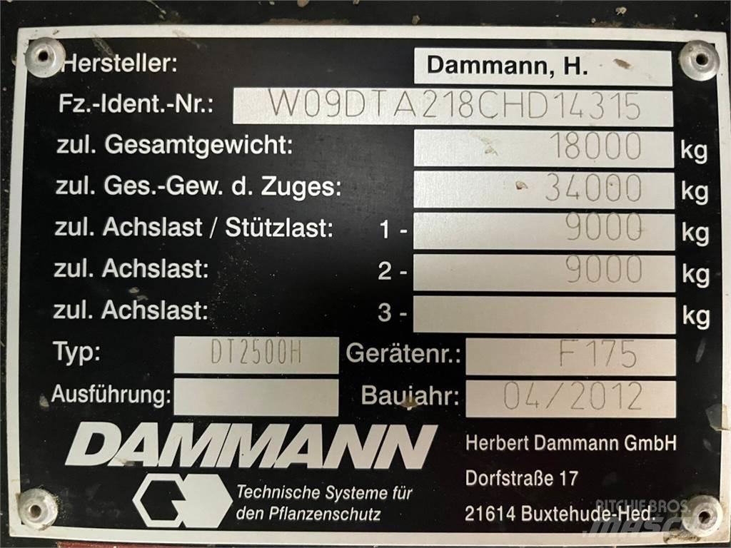 Dammann DT2500H Prikabinami purkštuvai