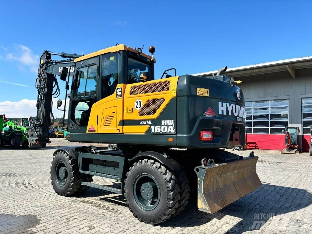 Hyundai HW160A Ratiniai ekskavatoriai