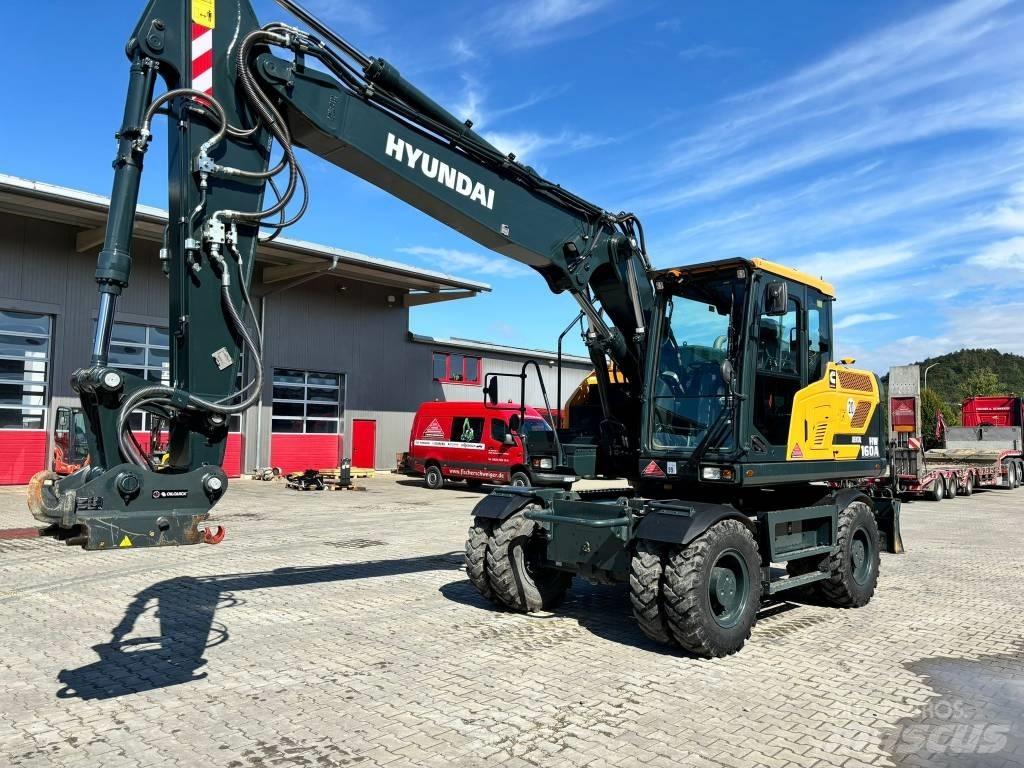 Hyundai HW160A Ratiniai ekskavatoriai