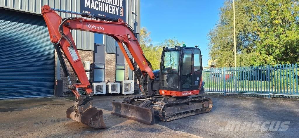 Kubota KX 080-4 Vidutinės galios ekskavatoriai 7-12 t