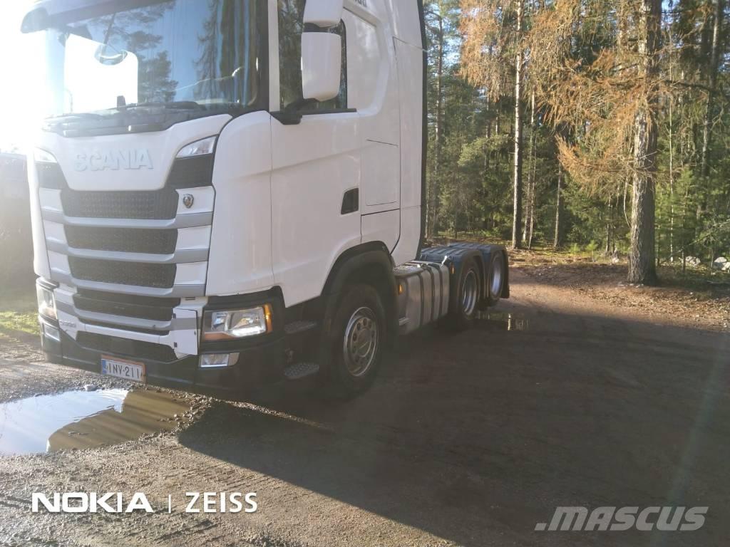 Scania S500 Naudoti vilkikai