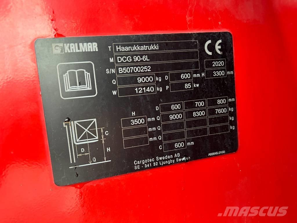 Kalmar DCG90-6L Dyzeliniai krautuvai