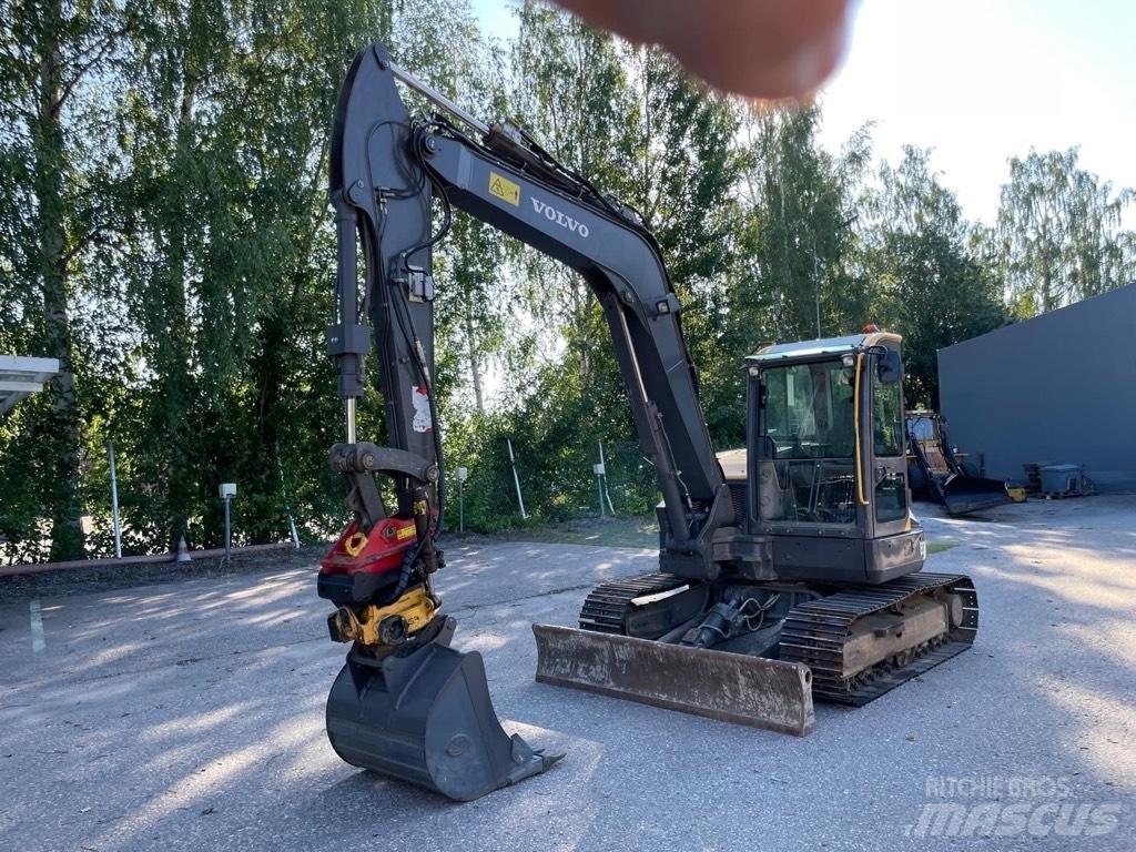 Volvo ECR 88 D Pro Vidutinės galios ekskavatoriai 7-12 t