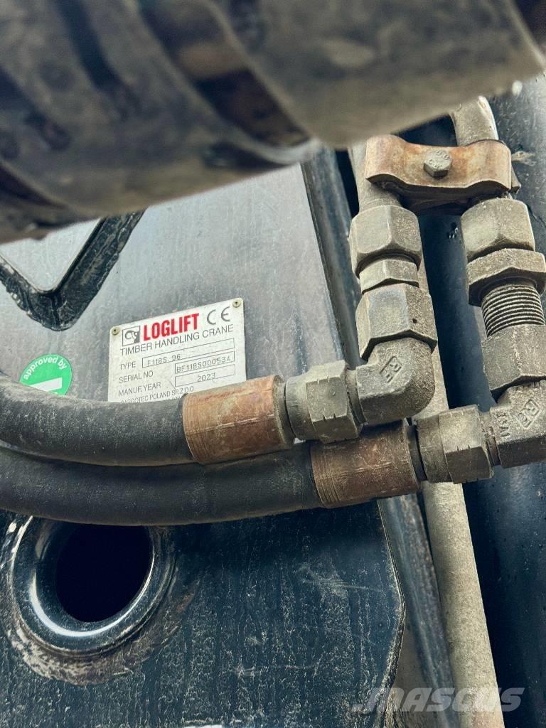 Loglift 118 S Medienos kranai