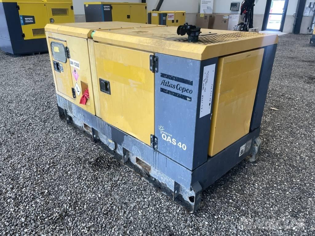 Atlas Copco QAS 40 Dyzeliniai generatoriai