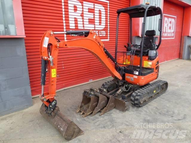 Kubota U 17-3 Mini ekskavatoriai < 7 t