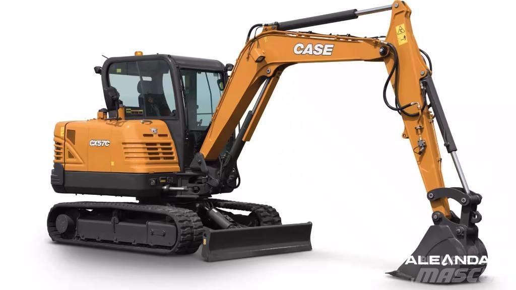 CASE CX 57 C Mini ekskavatoriai < 7 t