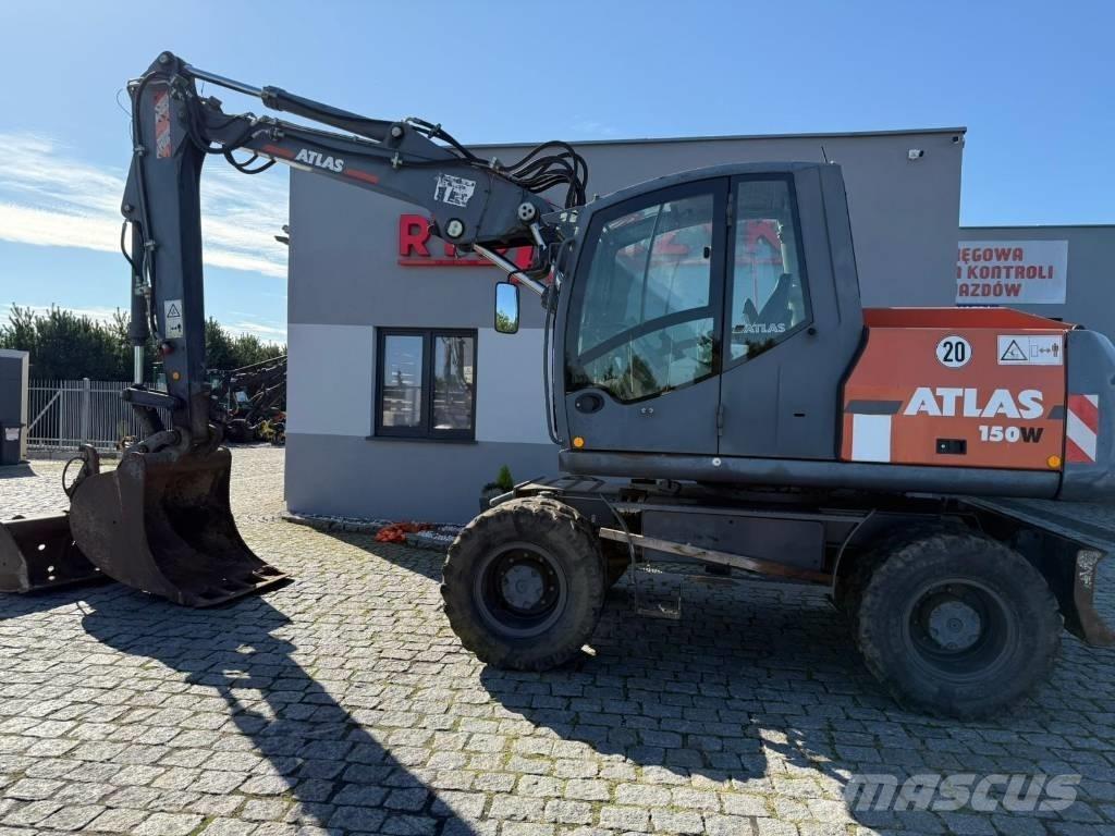 Atlas 150 W Ratiniai ekskavatoriai