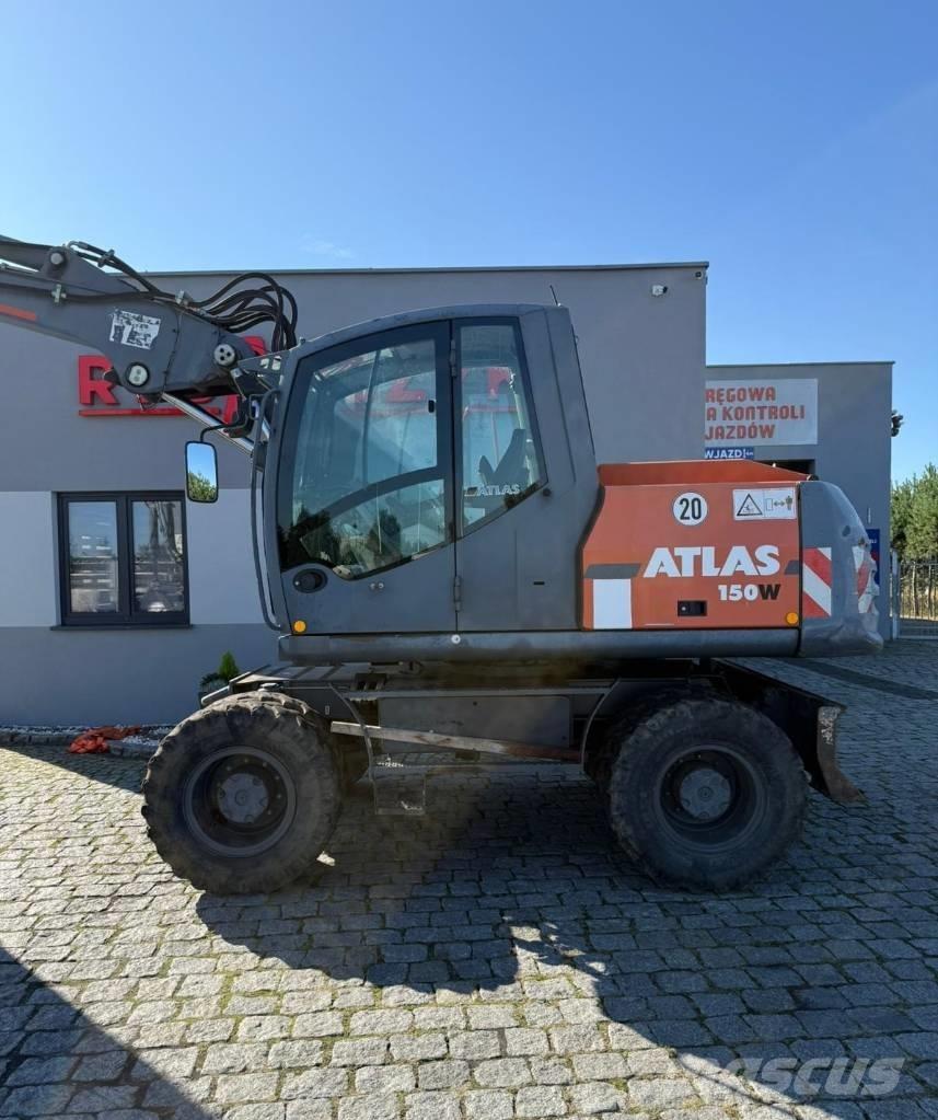 Atlas 150 W Ratiniai ekskavatoriai