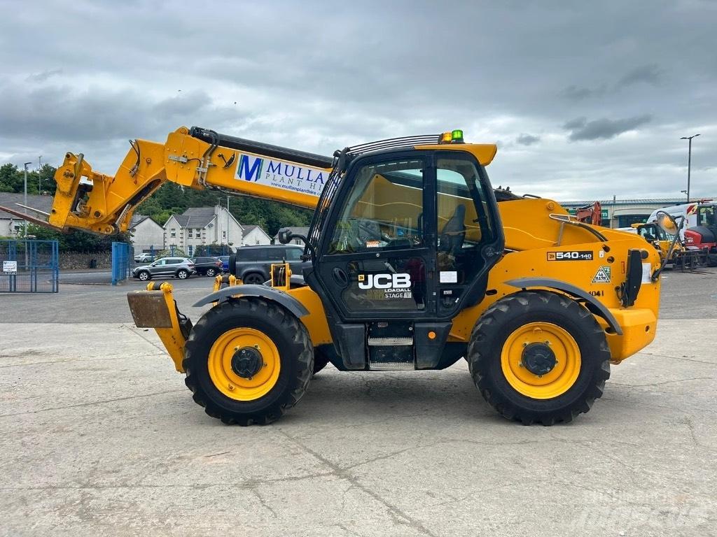 JCB 540-140 Sway / AC Teleskopiniai krautuvai