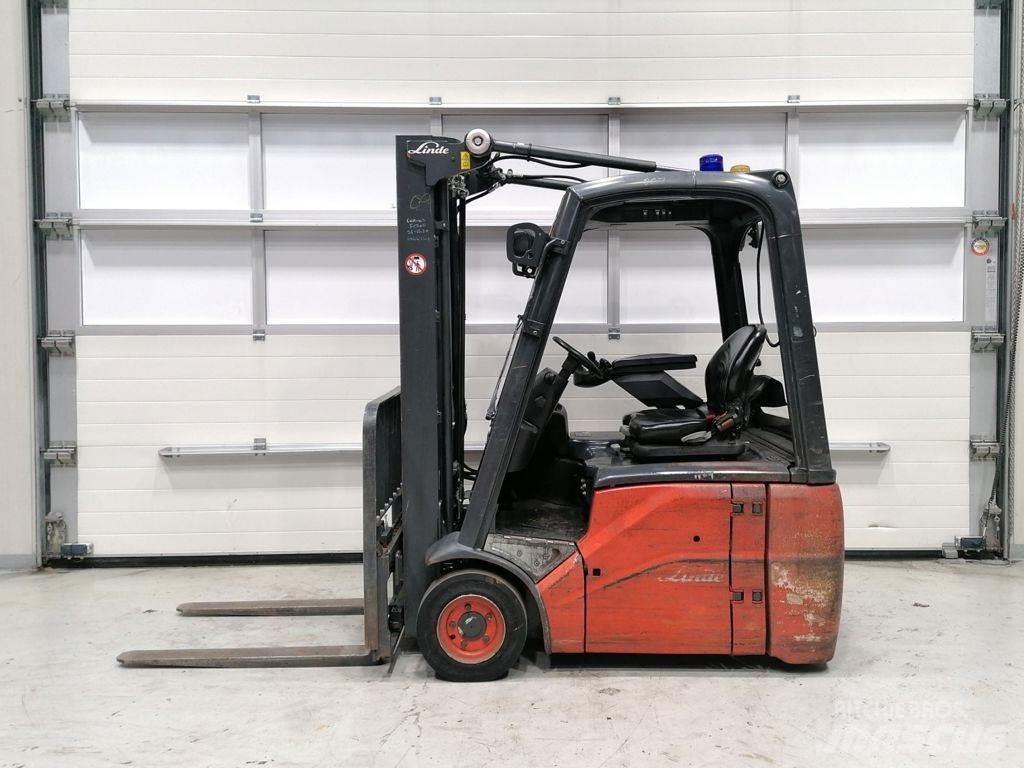 Linde E16C-01 Elektriniai šakiniai krautuvai