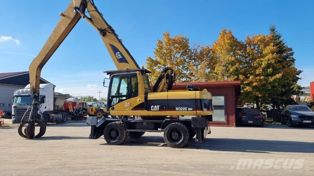 CAT M 322 C MH Atliekų / pramoniniai krautuvai