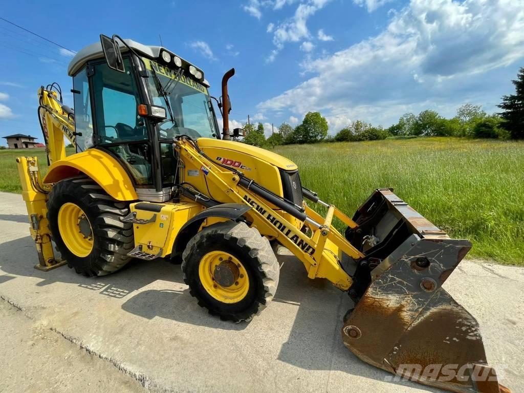 New Holland B 100 C Ekskavatoriniai krautuvai