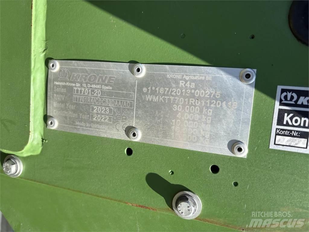 Krone TX 560 Savikrovės priekabos