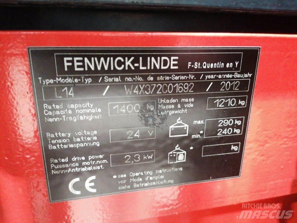 Linde L14 Rankiniai vėžimėliai