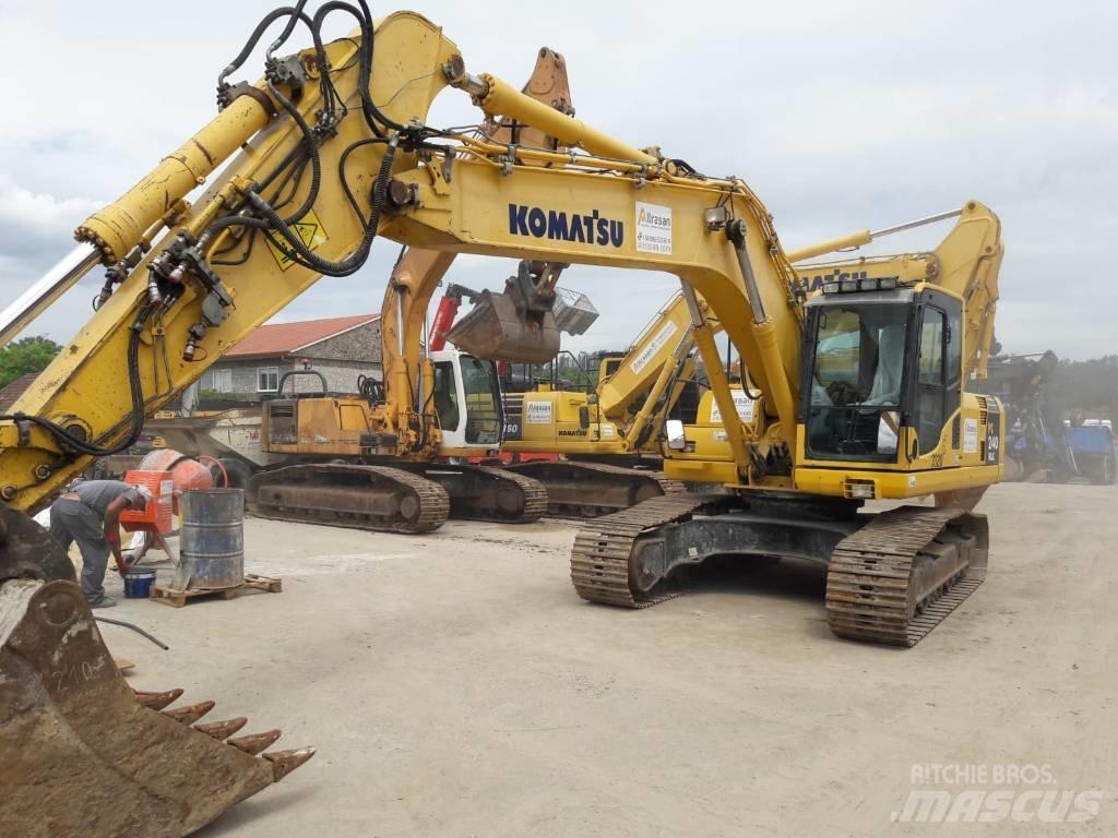 Komatsu PC240NLC-8 Vikšriniai ekskavatoriai