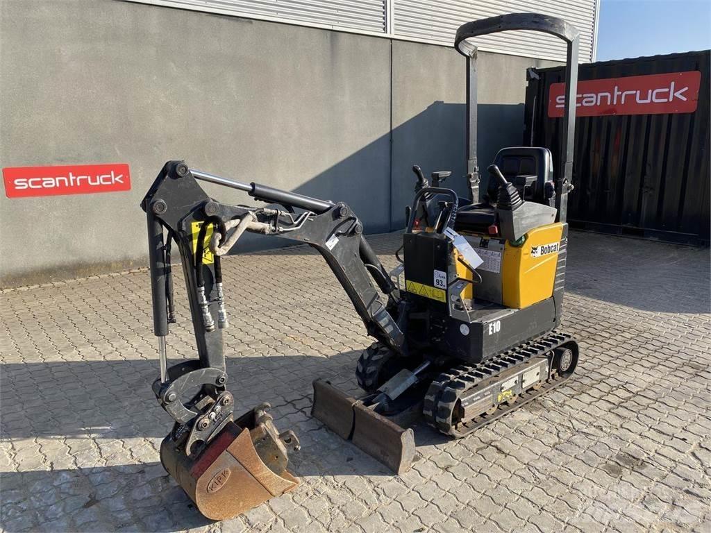 Bobcat E10 Ratiniai ekskavatoriai