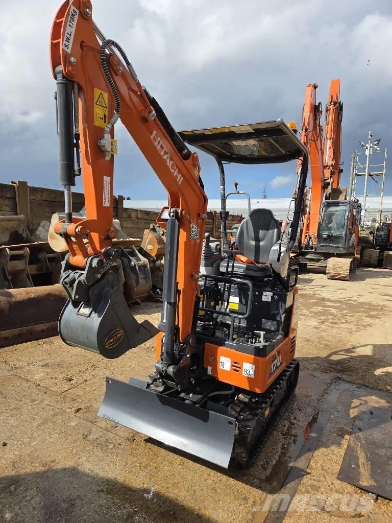 Hitachi ZX 17 U-6 Mini ekskavatoriai < 7 t