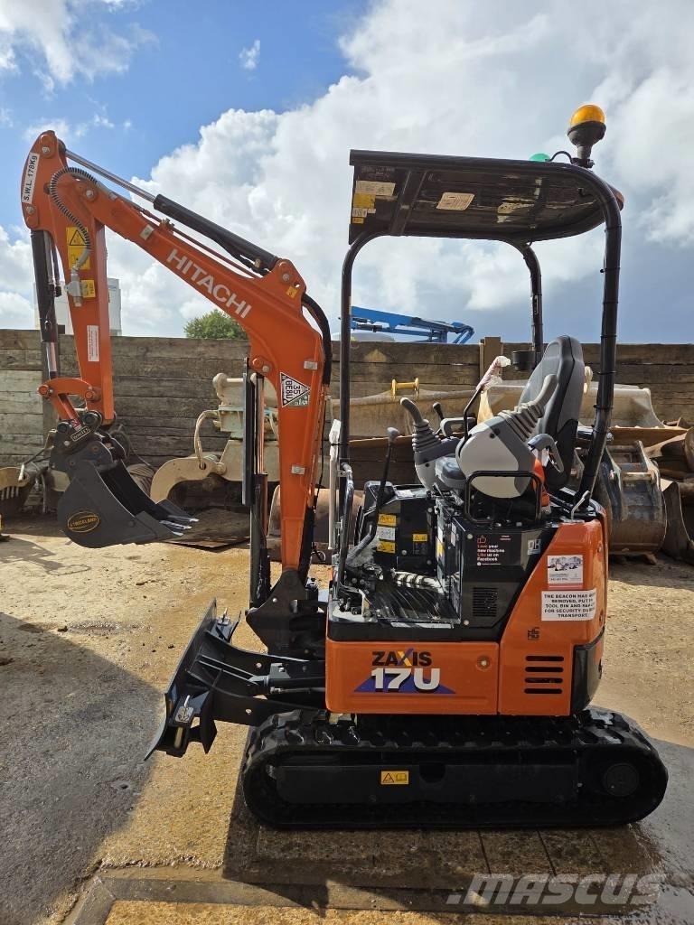 Hitachi ZX 17 U-6 Mini ekskavatoriai < 7 t