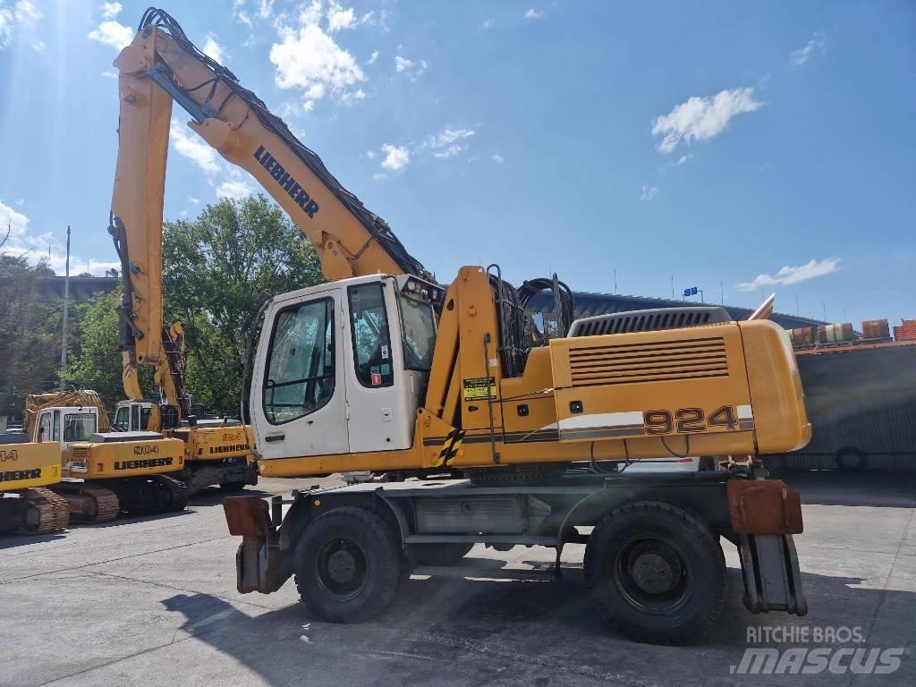 Liebherr A924C Atliekų / pramoniniai krautuvai