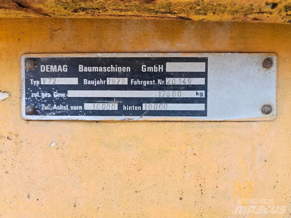 Demag V72 Neapdoroto reljefo kranai
