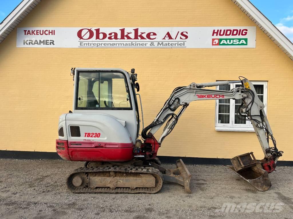 Takeuchi TB 320 Mini ekskavatoriai < 7 t