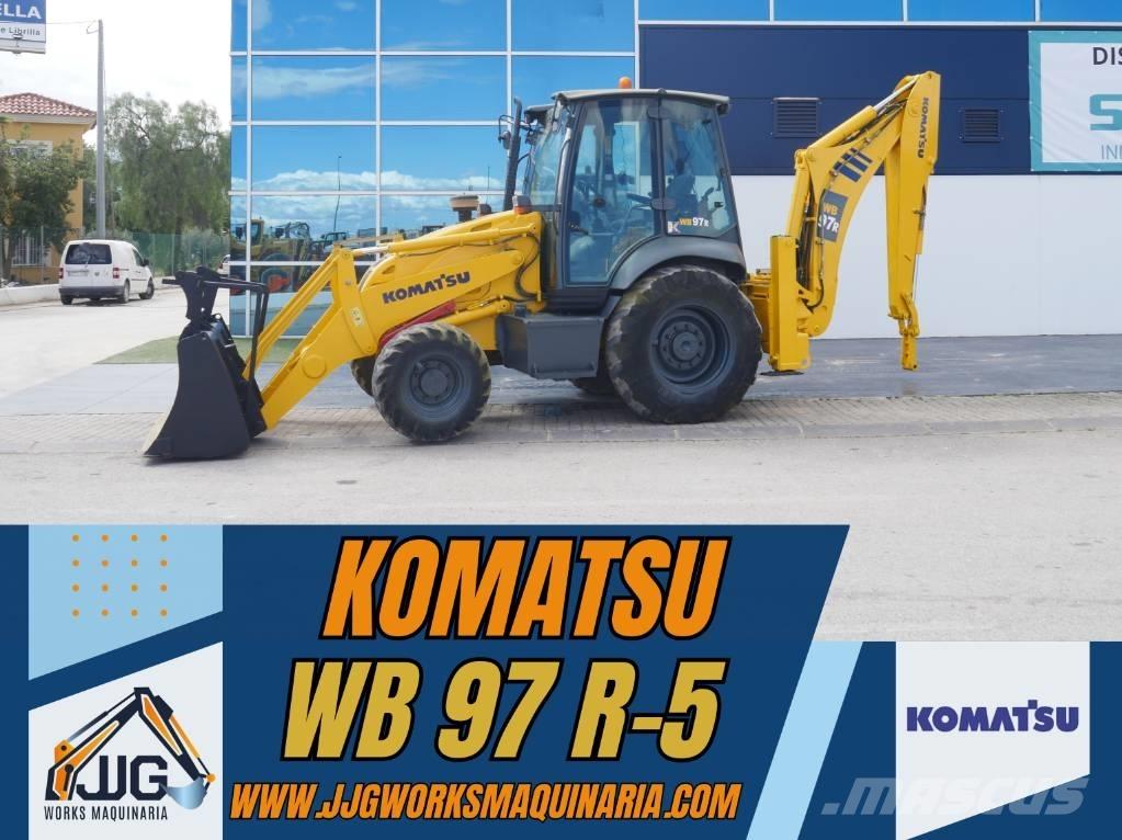 Komatsu WB 97 R Ekskavatoriniai krautuvai