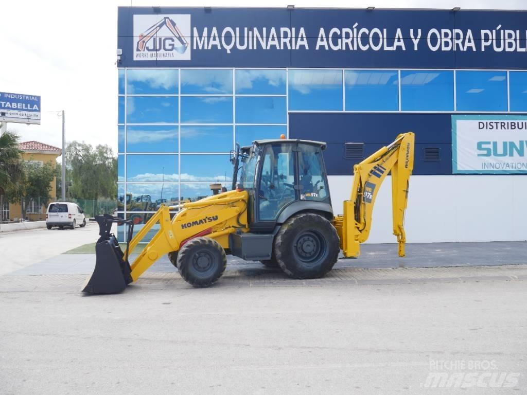 Komatsu WB 97 R Ekskavatoriniai krautuvai