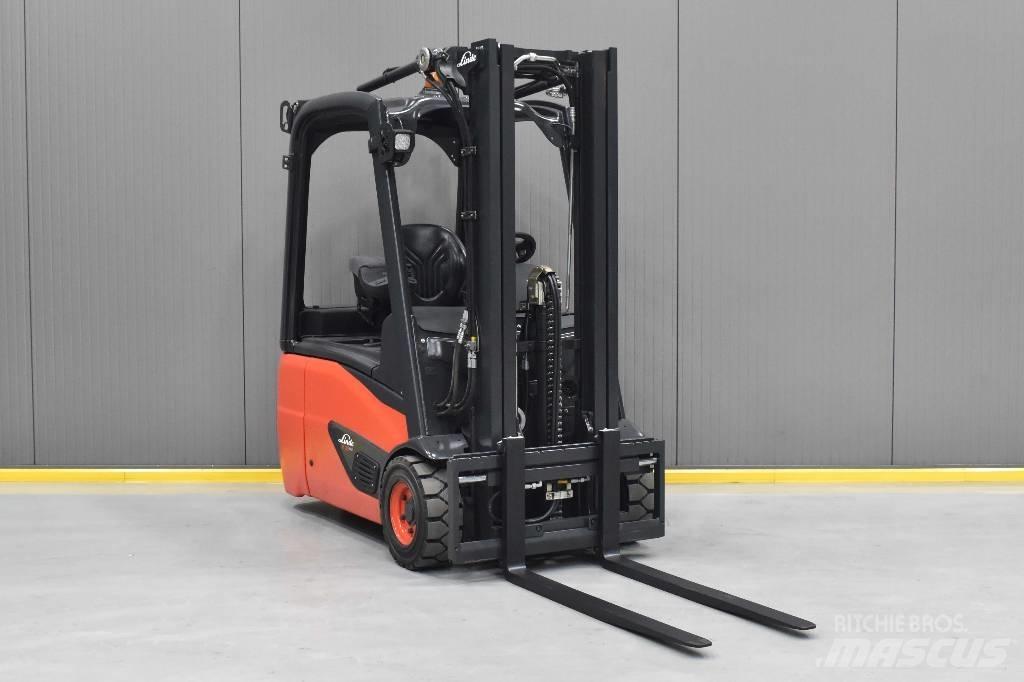 Linde E16-02 Elektriniai šakiniai krautuvai