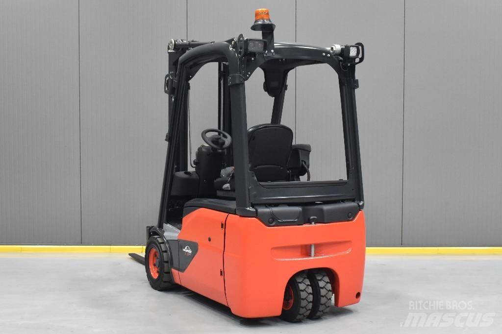 Linde E16-02 Elektriniai šakiniai krautuvai