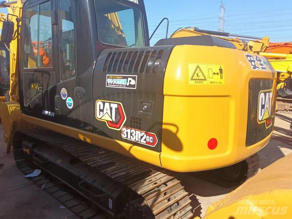 CAT 313D2GC Vikšriniai ekskavatoriai