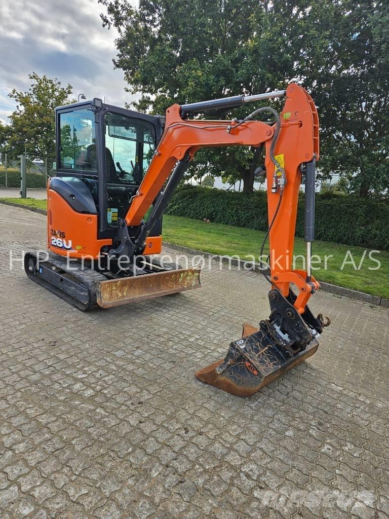 Hitachi ZX 26 U-6 CR Mini ekskavatoriai < 7 t