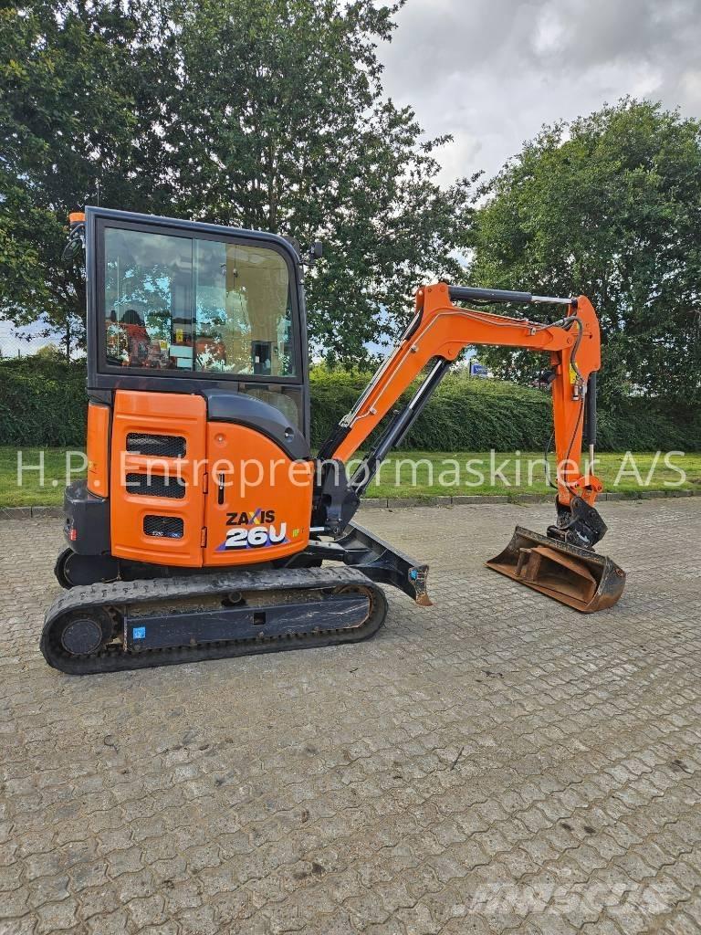 Hitachi ZX 26 U-6 CR Mini ekskavatoriai < 7 t