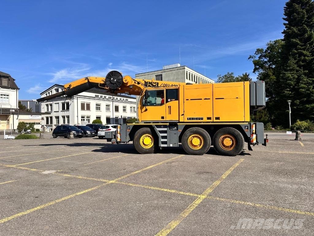Liebherr LTC 1055 Neapdoroto reljefo kranai