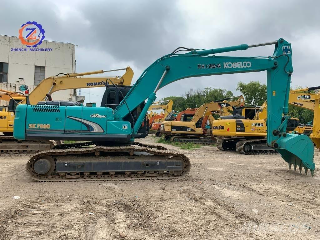 Kobelco SK 260 LC Vikšriniai ekskavatoriai