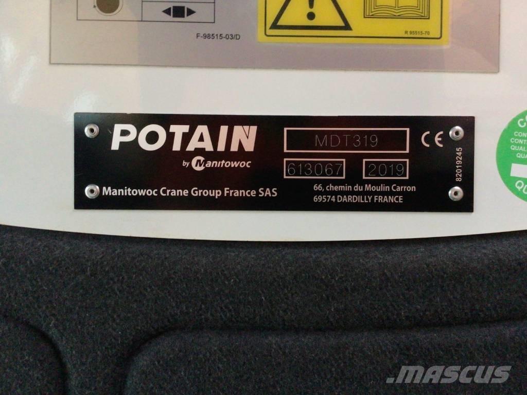 Potain MDT 319 Bokštiniai kranai