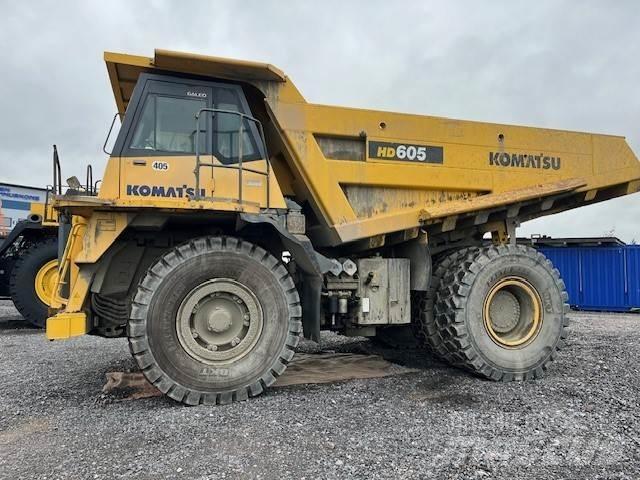Komatsu HD 605-7EO Atliekų išvežimo technika