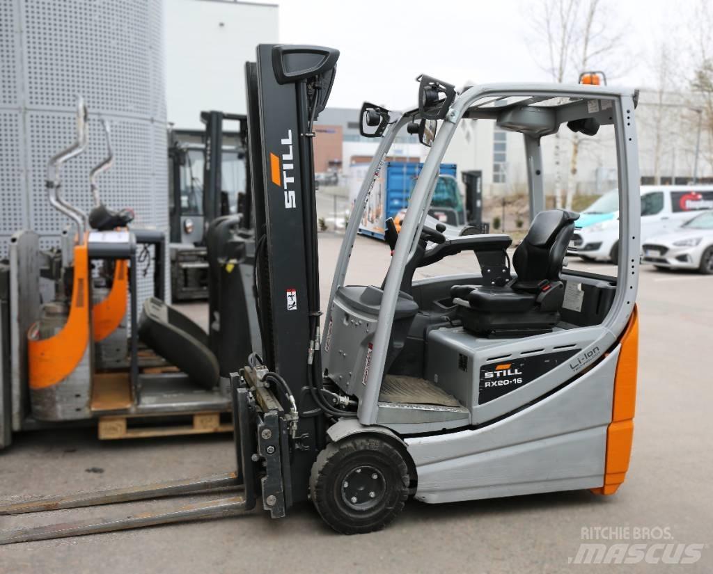Still RX20-16 Elektriniai šakiniai krautuvai