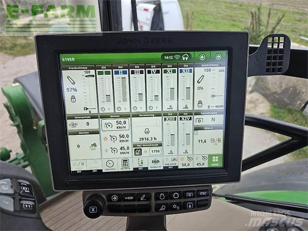 John Deere 6195r Traktoriai