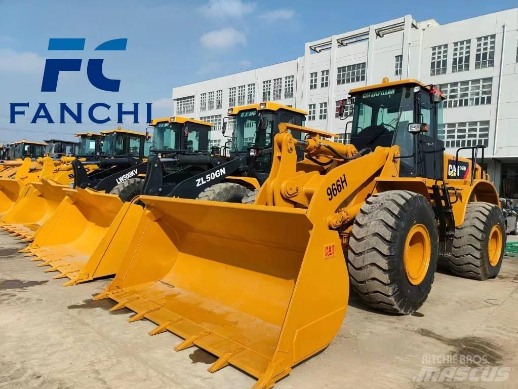 CAT 966 H Naudoti ratiniai krautuvai