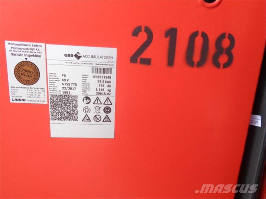 Linde E20PH Elektriniai šakiniai krautuvai